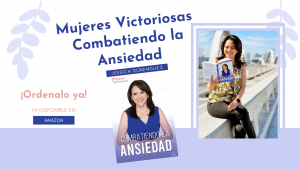 Jessica Domínguez comparte su 2ndo libro “Combatiendo la Ansiedad.”￼